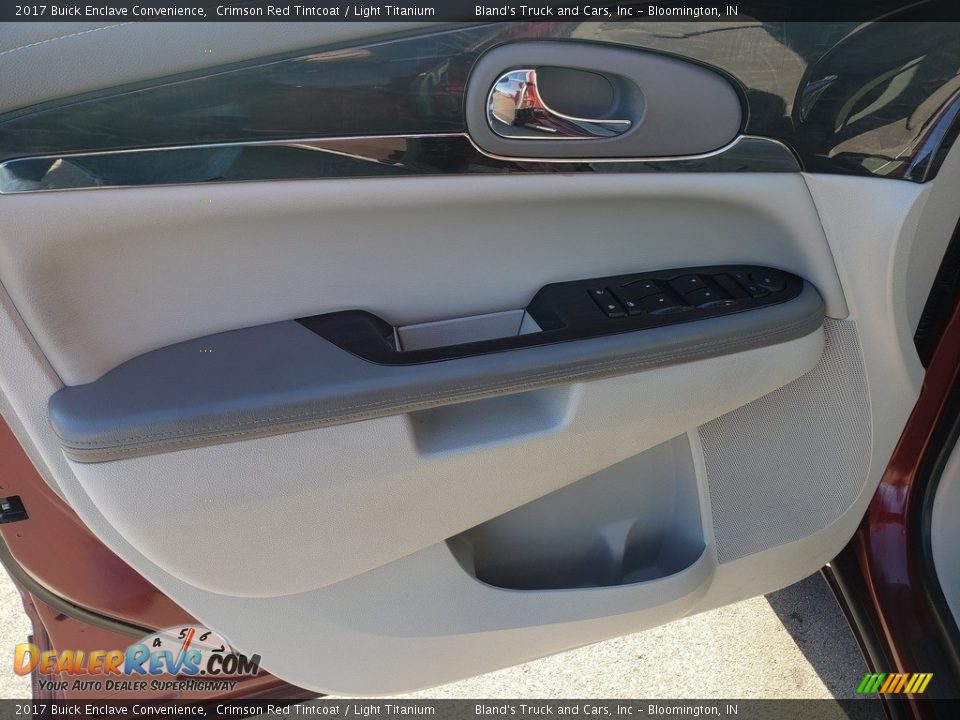 2017 Buick Enclave Convenience Crimson Red Tintcoat / Light Titanium Photo #4