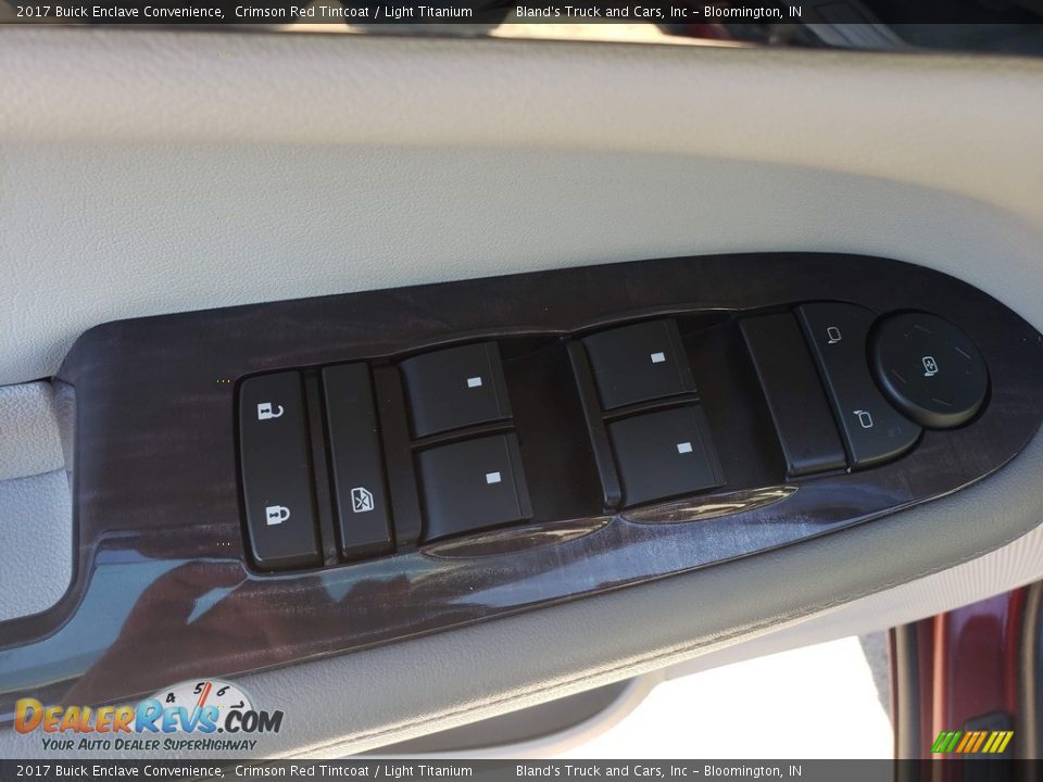 2017 Buick Enclave Convenience Crimson Red Tintcoat / Light Titanium Photo #5