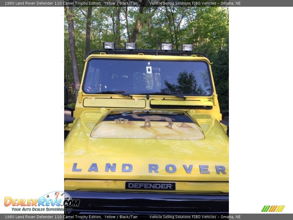 1980 Land Rover Defender 110 Camel Trophy Edition Yellow / Black/Tan Photo #9