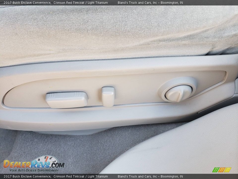 2017 Buick Enclave Convenience Crimson Red Tintcoat / Light Titanium Photo #7