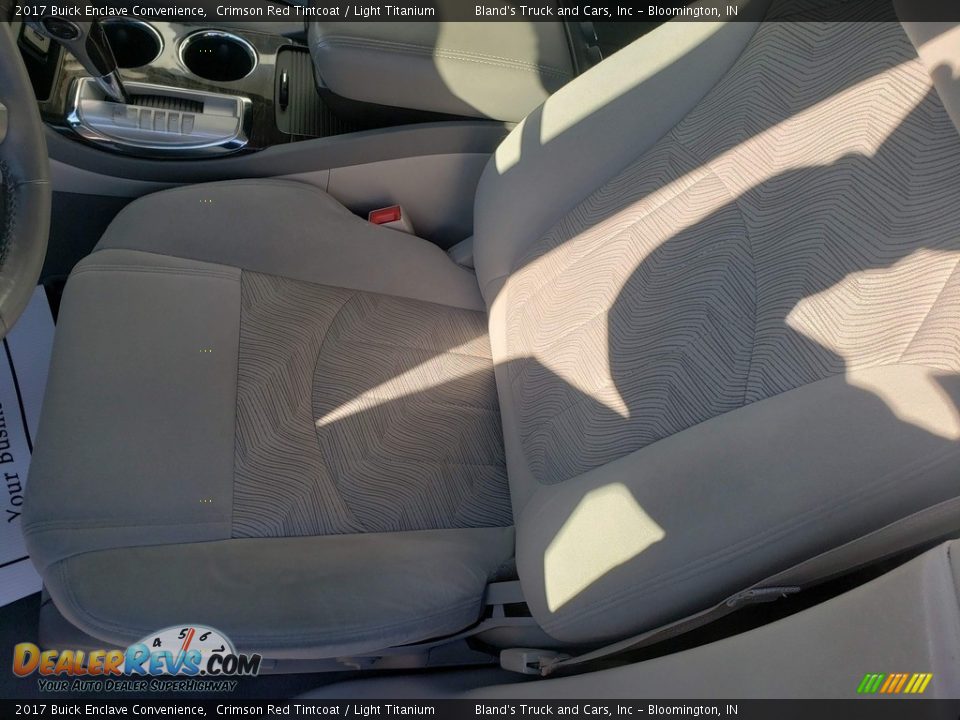 2017 Buick Enclave Convenience Crimson Red Tintcoat / Light Titanium Photo #8