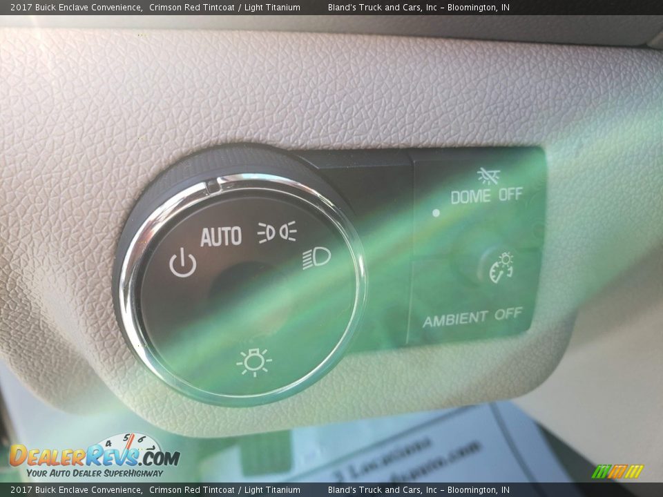 2017 Buick Enclave Convenience Crimson Red Tintcoat / Light Titanium Photo #10