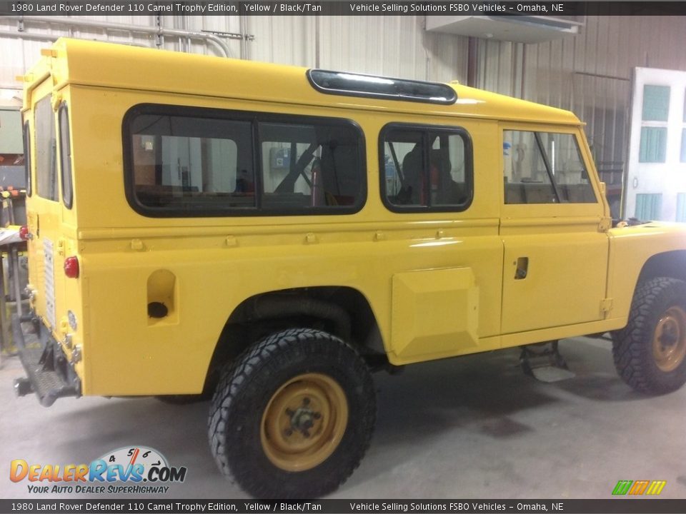 1980 Land Rover Defender 110 Camel Trophy Edition Yellow / Black/Tan Photo #15