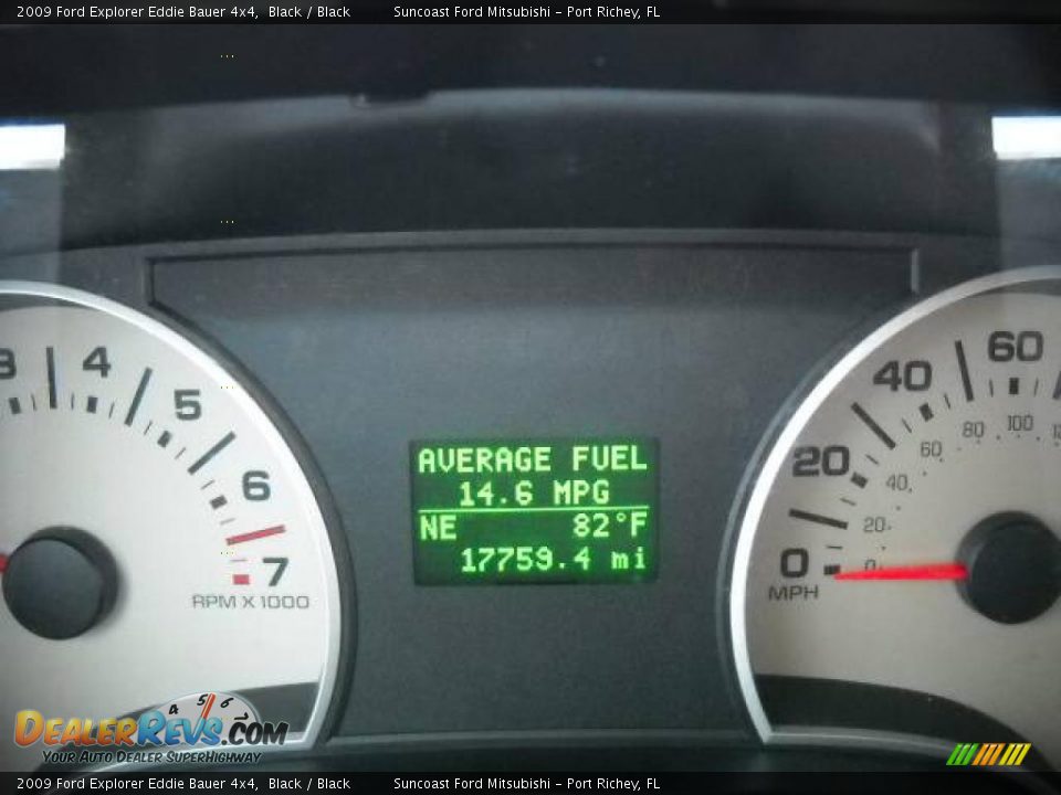 2009 Ford Explorer Eddie Bauer 4x4 Black / Black Photo #8
