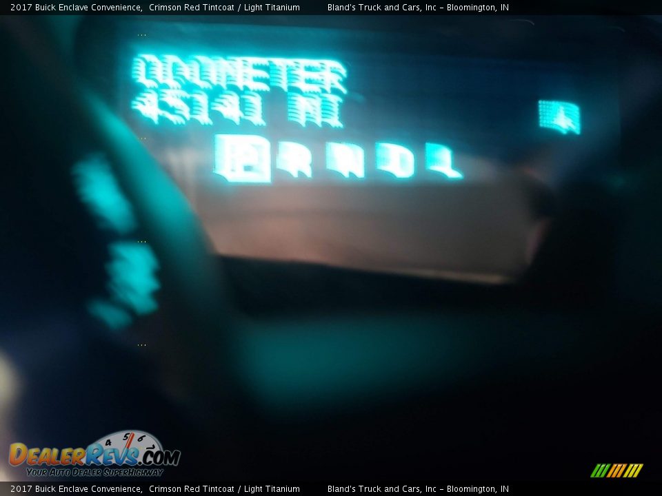 2017 Buick Enclave Convenience Crimson Red Tintcoat / Light Titanium Photo #15