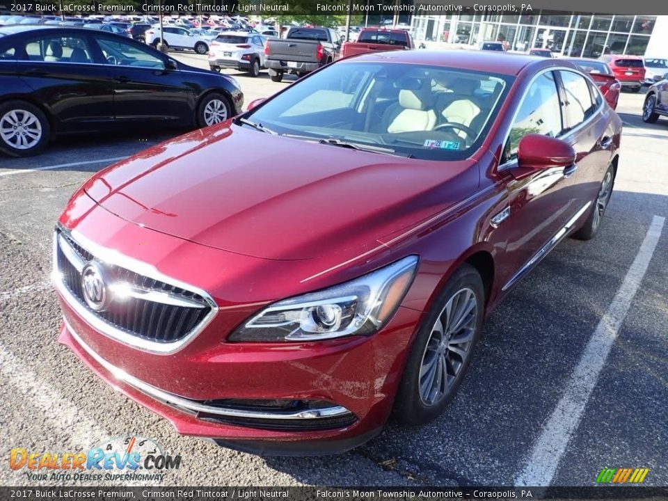 2017 Buick LaCrosse Premium Crimson Red Tintcoat / Light Neutral Photo #1