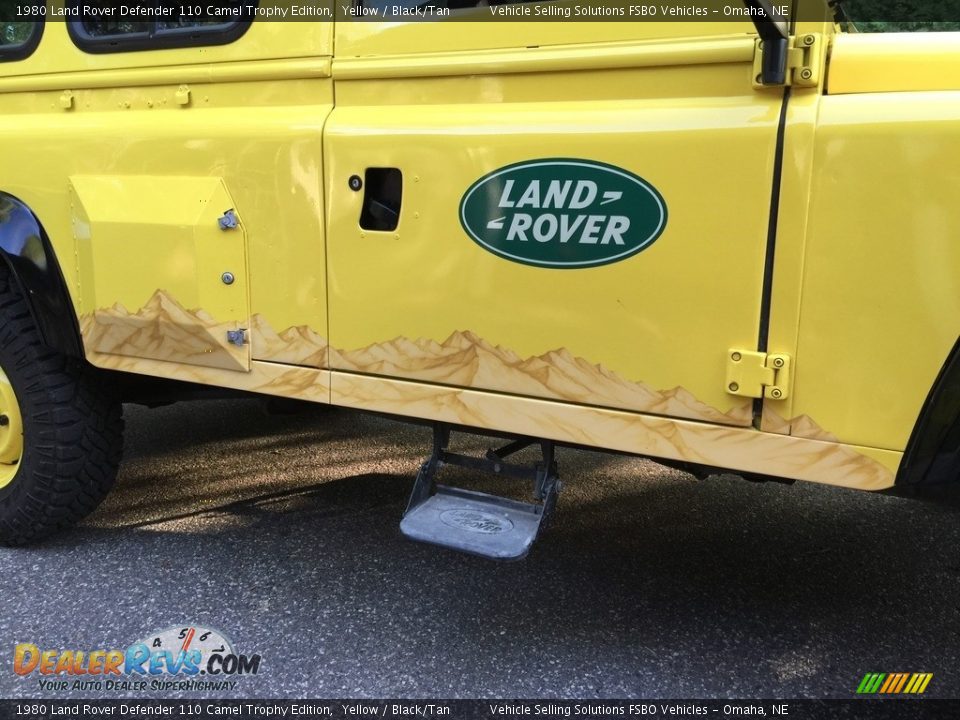 1980 Land Rover Defender 110 Camel Trophy Edition Yellow / Black/Tan Photo #23
