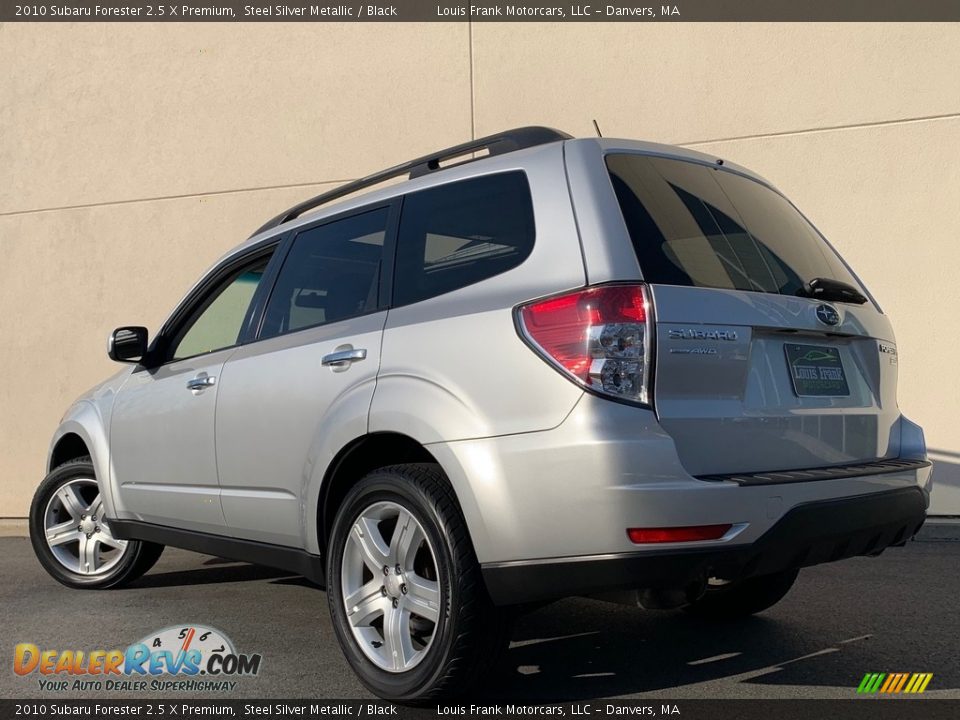 2010 Subaru Forester 2.5 X Premium Steel Silver Metallic / Black Photo #2