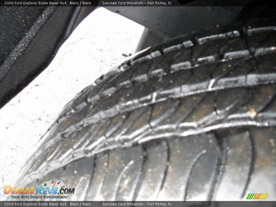 2009 Ford Explorer Eddie Bauer 4x4 Black / Black Photo #9