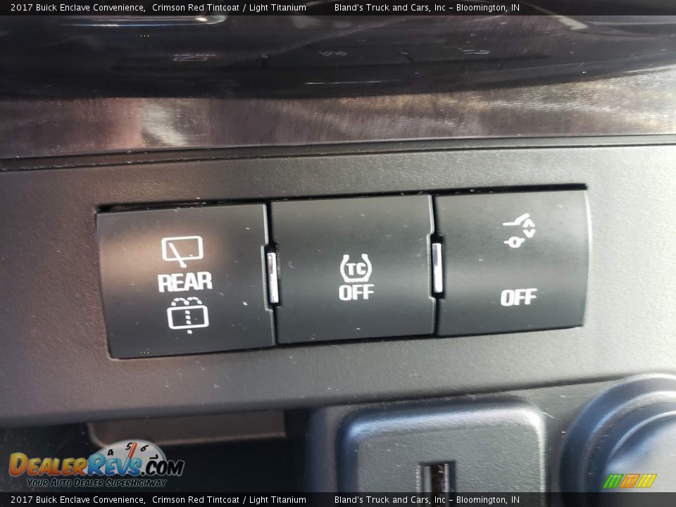 2017 Buick Enclave Convenience Crimson Red Tintcoat / Light Titanium Photo #22