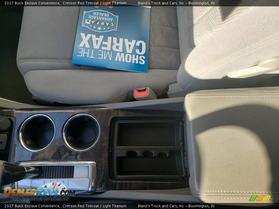 2017 Buick Enclave Convenience Crimson Red Tintcoat / Light Titanium Photo #25