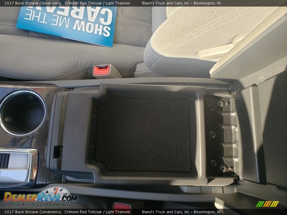 2017 Buick Enclave Convenience Crimson Red Tintcoat / Light Titanium Photo #26