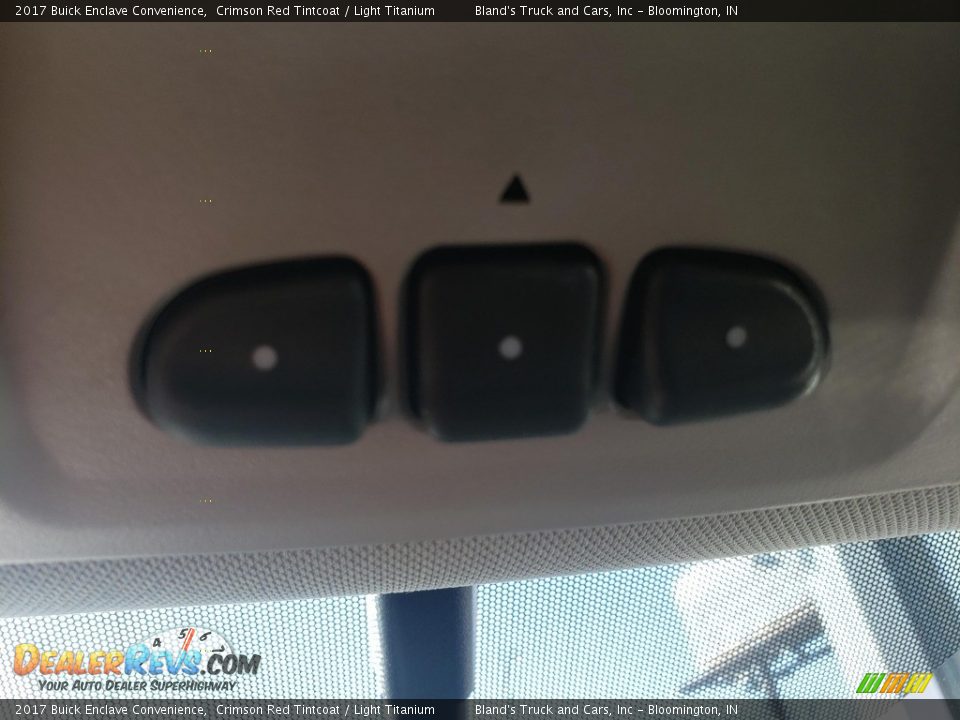 2017 Buick Enclave Convenience Crimson Red Tintcoat / Light Titanium Photo #28
