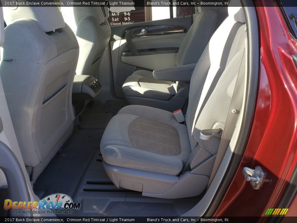 2017 Buick Enclave Convenience Crimson Red Tintcoat / Light Titanium Photo #30