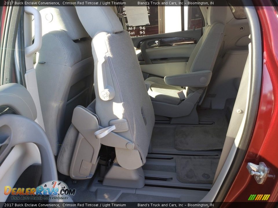 2017 Buick Enclave Convenience Crimson Red Tintcoat / Light Titanium Photo #32