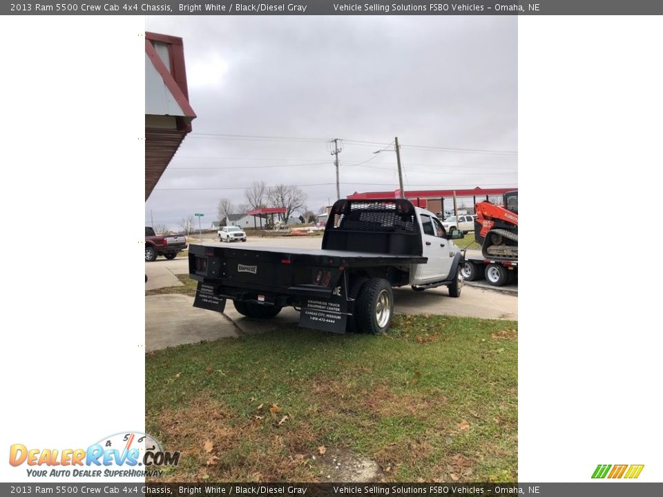 2013 Ram 5500 Crew Cab 4x4 Chassis Bright White / Black/Diesel Gray Photo #17