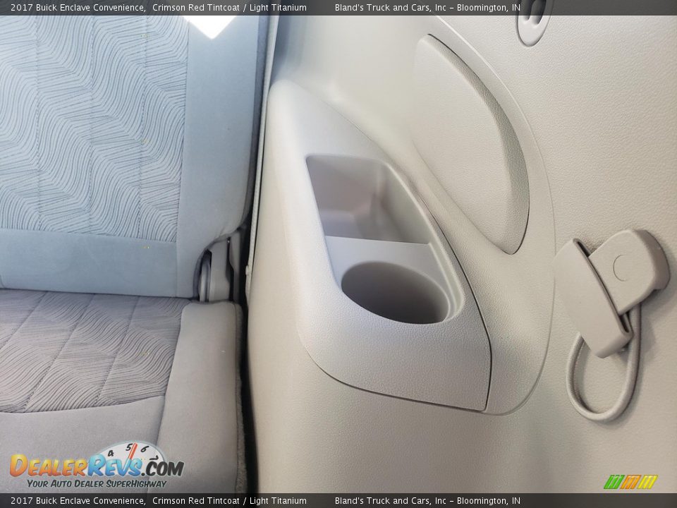 2017 Buick Enclave Convenience Crimson Red Tintcoat / Light Titanium Photo #34
