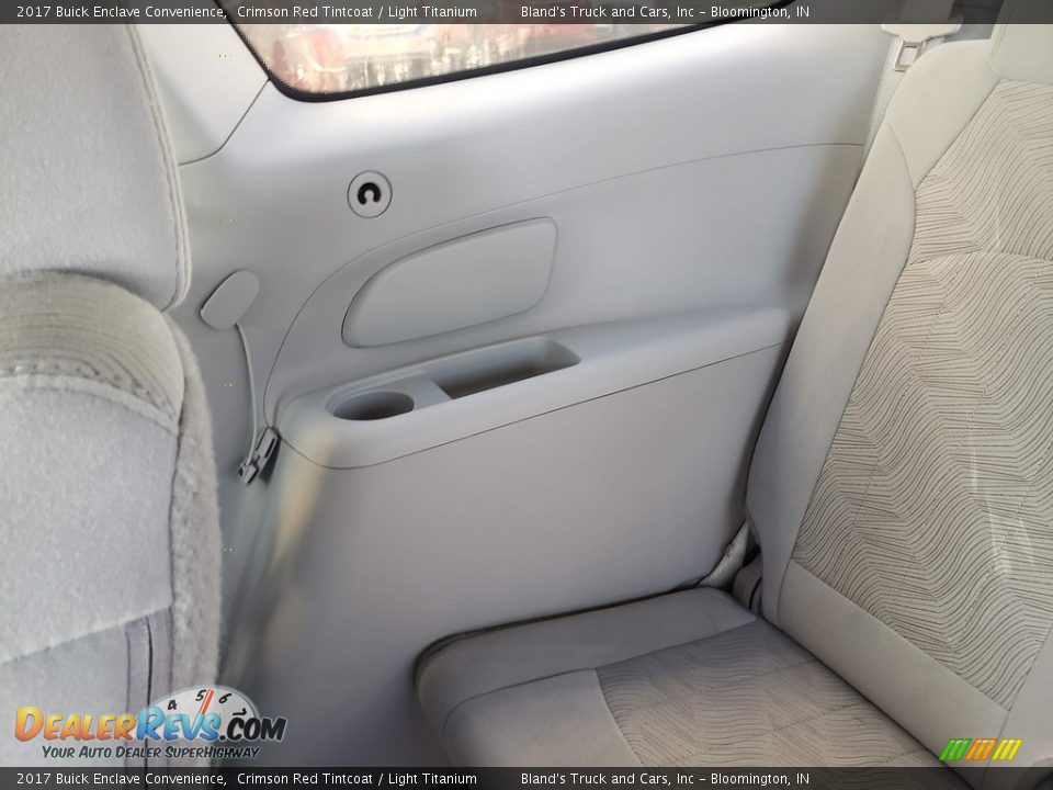 2017 Buick Enclave Convenience Crimson Red Tintcoat / Light Titanium Photo #35