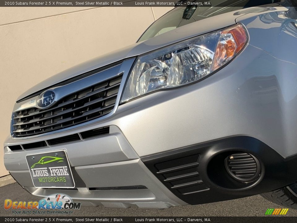 2010 Subaru Forester 2.5 X Premium Steel Silver Metallic / Black Photo #20