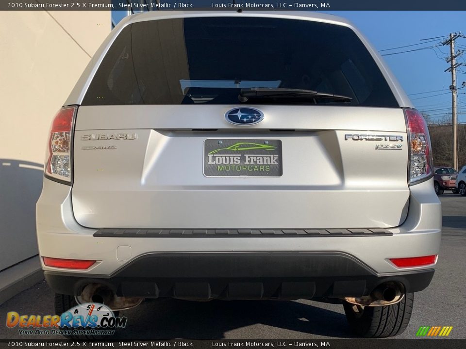 2010 Subaru Forester 2.5 X Premium Steel Silver Metallic / Black Photo #22