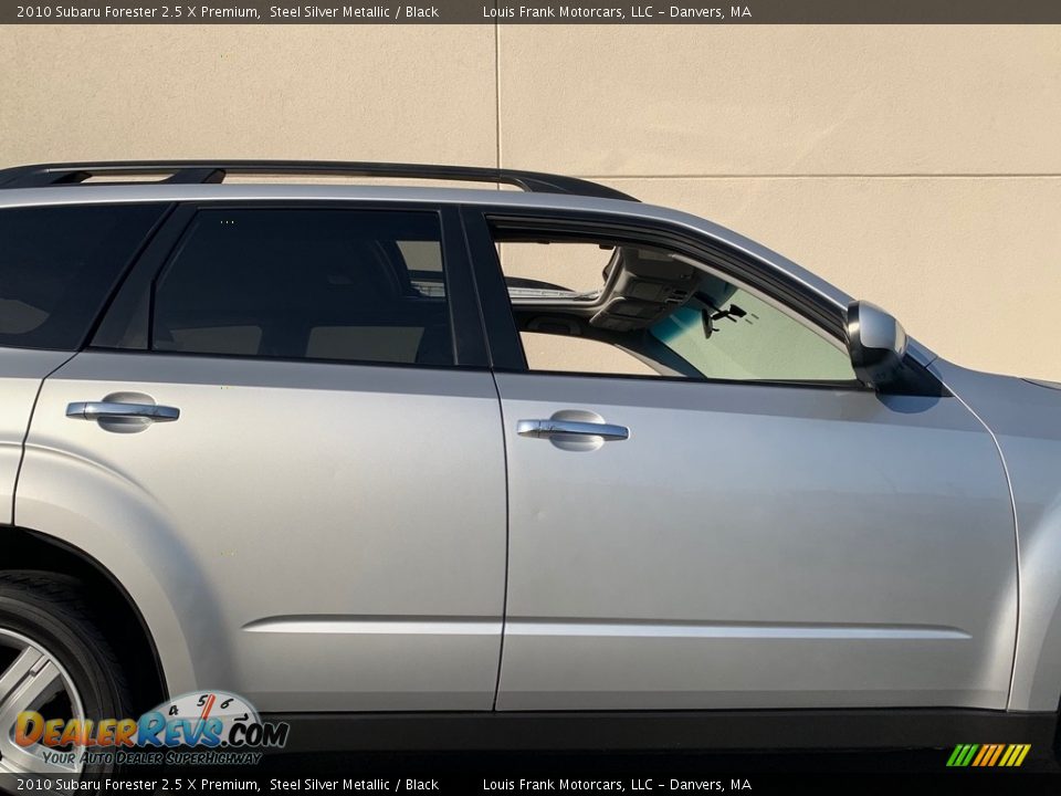 2010 Subaru Forester 2.5 X Premium Steel Silver Metallic / Black Photo #27