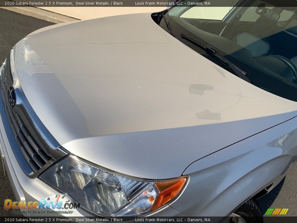 2010 Subaru Forester 2.5 X Premium Steel Silver Metallic / Black Photo #30