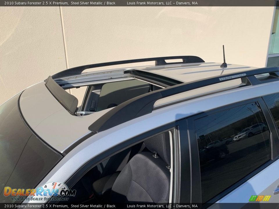 2010 Subaru Forester 2.5 X Premium Steel Silver Metallic / Black Photo #32