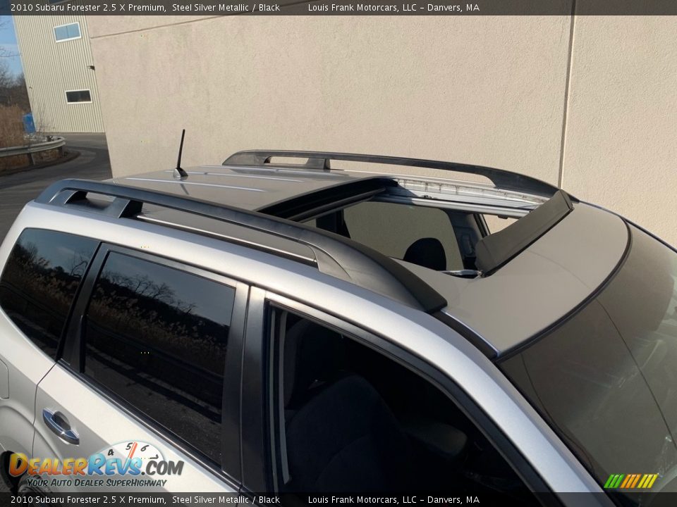 2010 Subaru Forester 2.5 X Premium Steel Silver Metallic / Black Photo #33