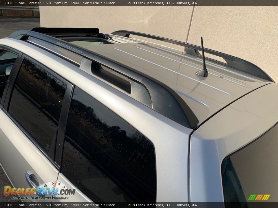 2010 Subaru Forester 2.5 X Premium Steel Silver Metallic / Black Photo #34