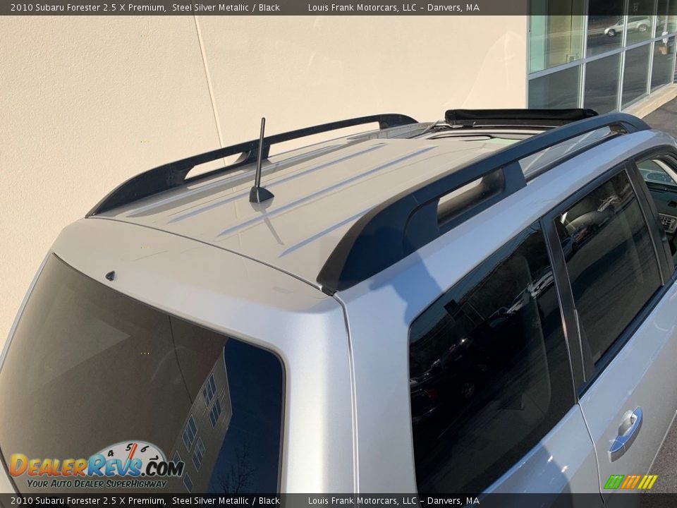 2010 Subaru Forester 2.5 X Premium Steel Silver Metallic / Black Photo #35