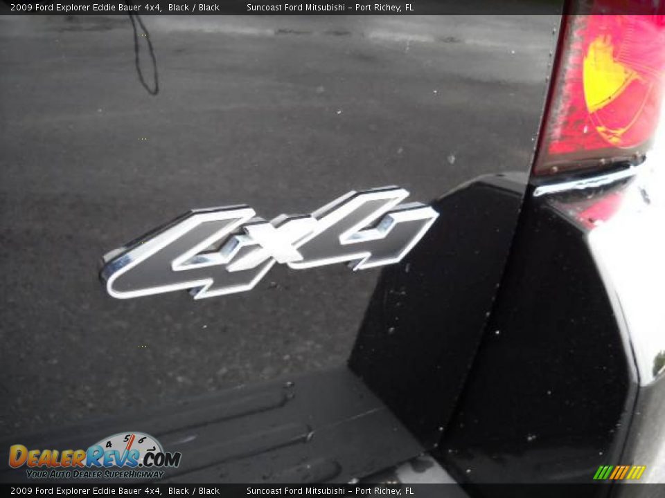 2009 Ford Explorer Eddie Bauer 4x4 Black / Black Photo #14