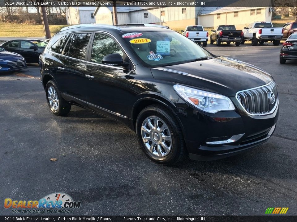 2014 Buick Enclave Leather Carbon Black Metallic / Ebony Photo #4