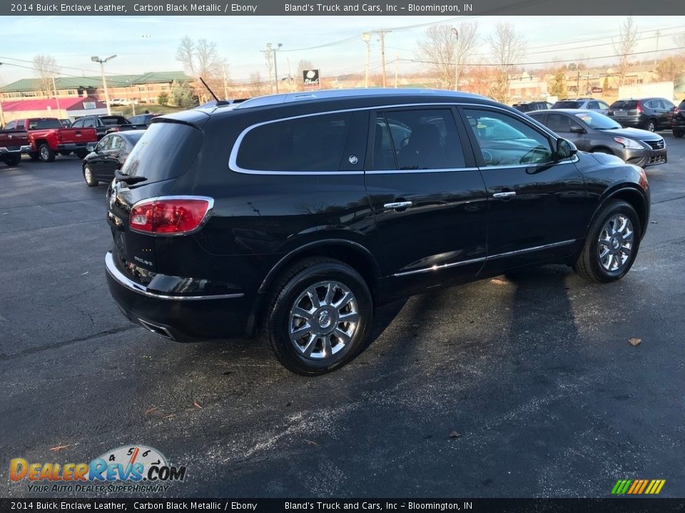 2014 Buick Enclave Leather Carbon Black Metallic / Ebony Photo #6