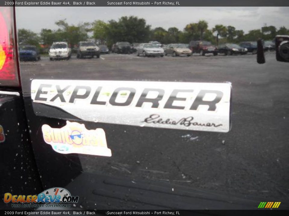 2009 Ford Explorer Eddie Bauer 4x4 Black / Black Photo #15