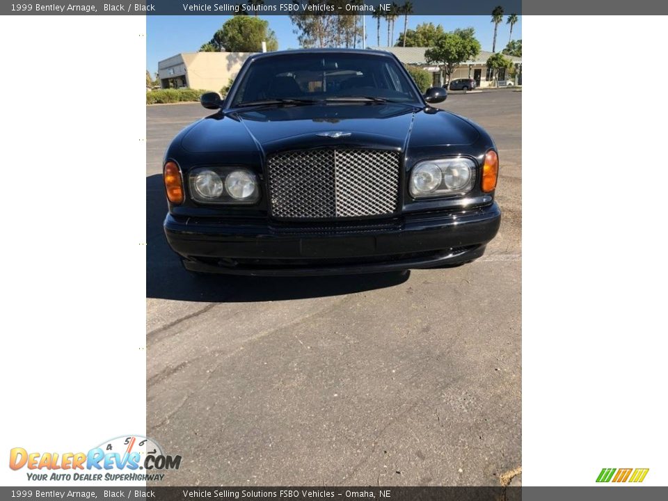 1999 Bentley Arnage Black / Black Photo #7