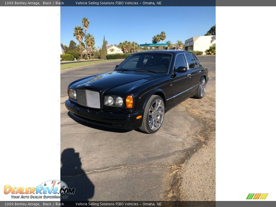 1999 Bentley Arnage Black / Black Photo #8