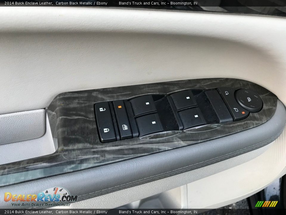 2014 Buick Enclave Leather Carbon Black Metallic / Ebony Photo #12