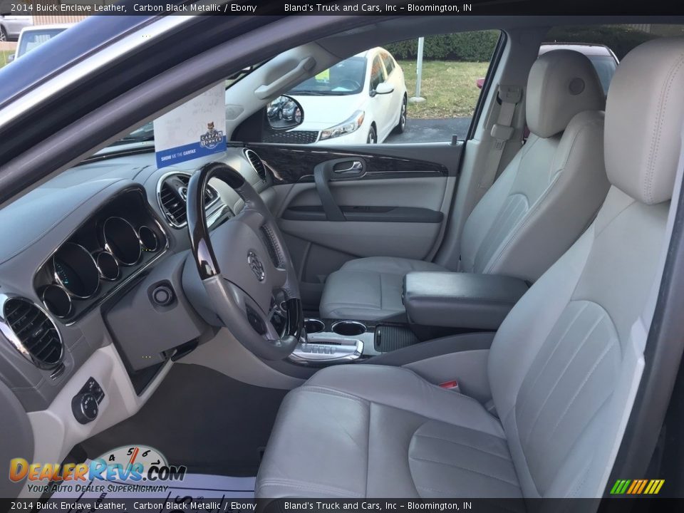 2014 Buick Enclave Leather Carbon Black Metallic / Ebony Photo #14