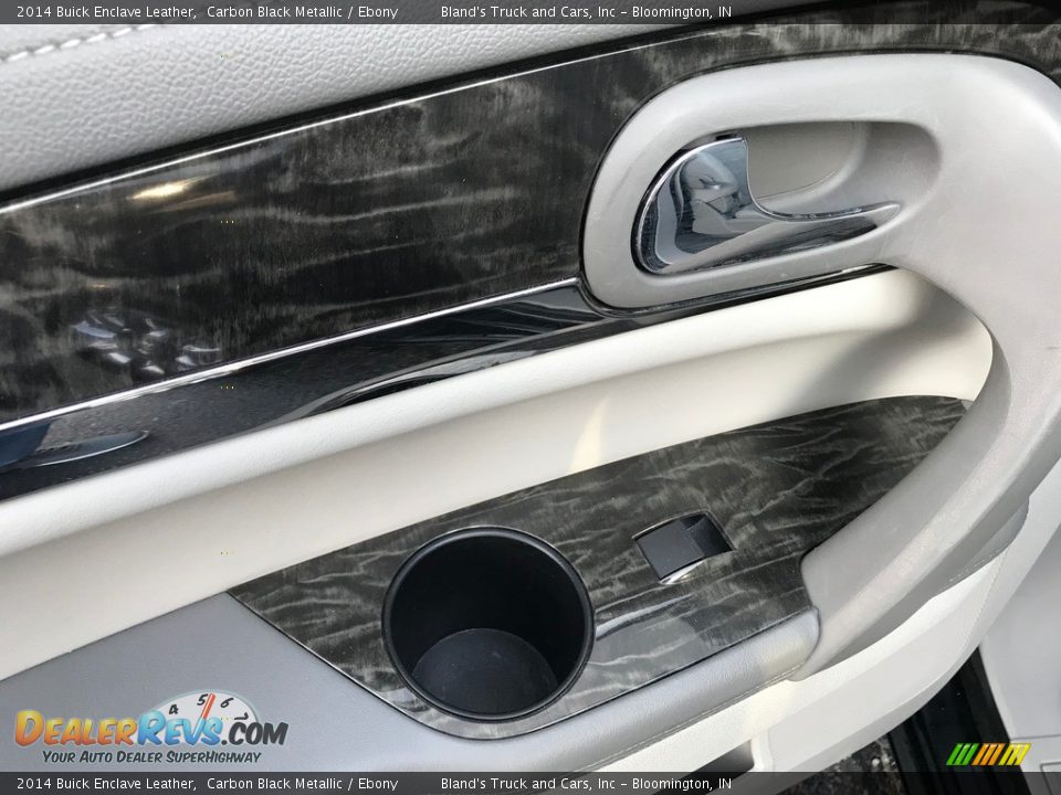 2014 Buick Enclave Leather Carbon Black Metallic / Ebony Photo #16