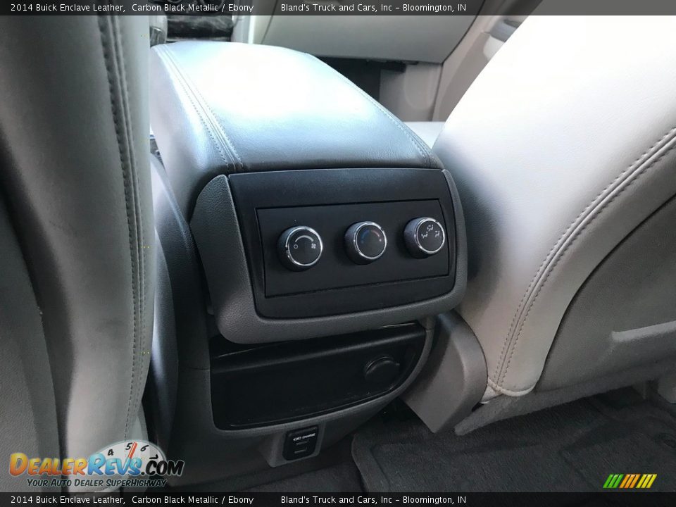 2014 Buick Enclave Leather Carbon Black Metallic / Ebony Photo #18