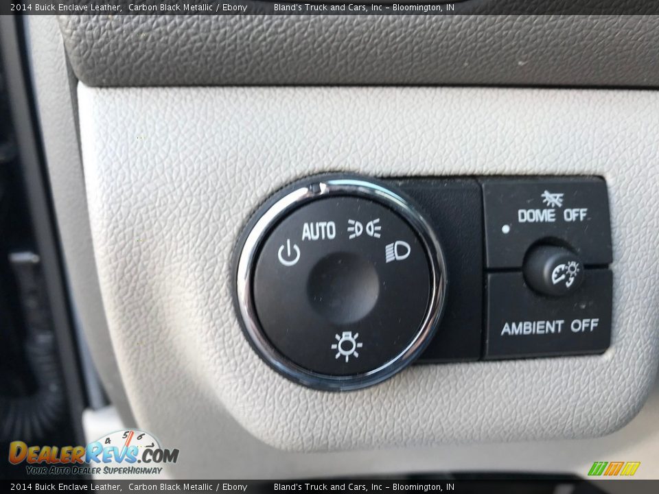 2014 Buick Enclave Leather Carbon Black Metallic / Ebony Photo #21