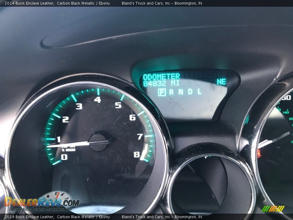 2014 Buick Enclave Leather Carbon Black Metallic / Ebony Photo #22