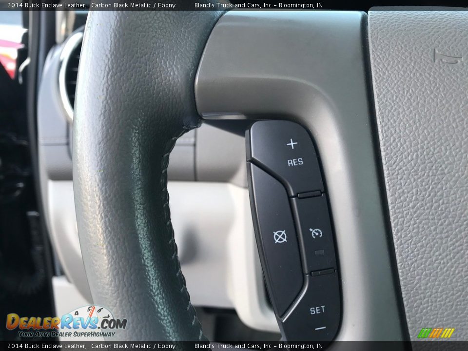 2014 Buick Enclave Leather Carbon Black Metallic / Ebony Photo #23
