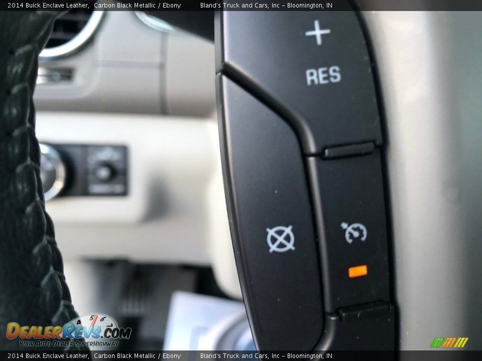 2014 Buick Enclave Leather Carbon Black Metallic / Ebony Photo #25
