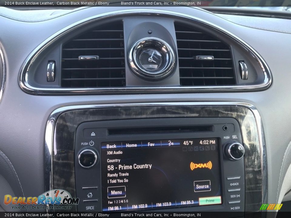 2014 Buick Enclave Leather Carbon Black Metallic / Ebony Photo #26
