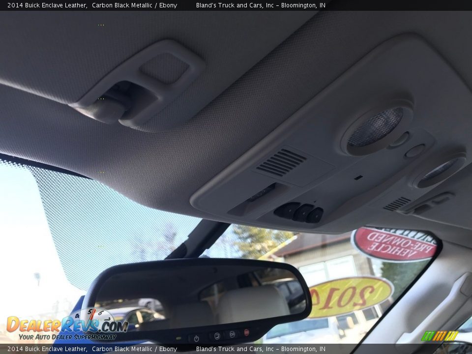 2014 Buick Enclave Leather Carbon Black Metallic / Ebony Photo #27