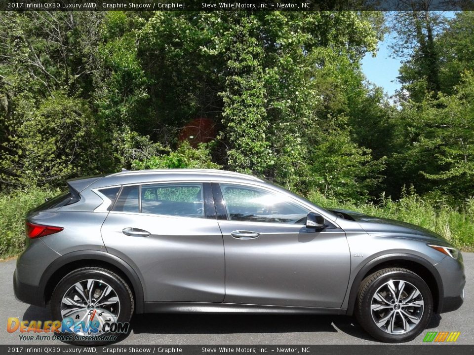 Graphite Shadow 2017 Infiniti QX30 Luxury AWD Photo #5