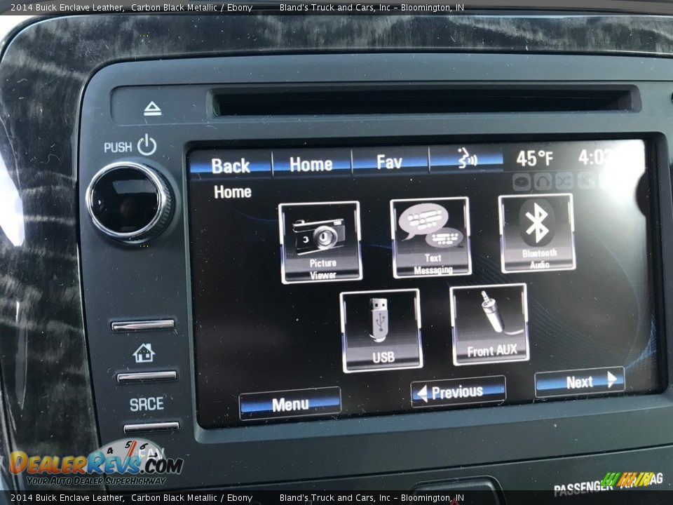 2014 Buick Enclave Leather Carbon Black Metallic / Ebony Photo #30