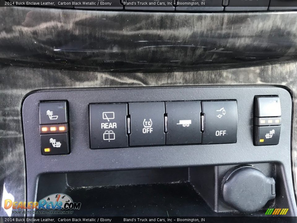 2014 Buick Enclave Leather Carbon Black Metallic / Ebony Photo #32