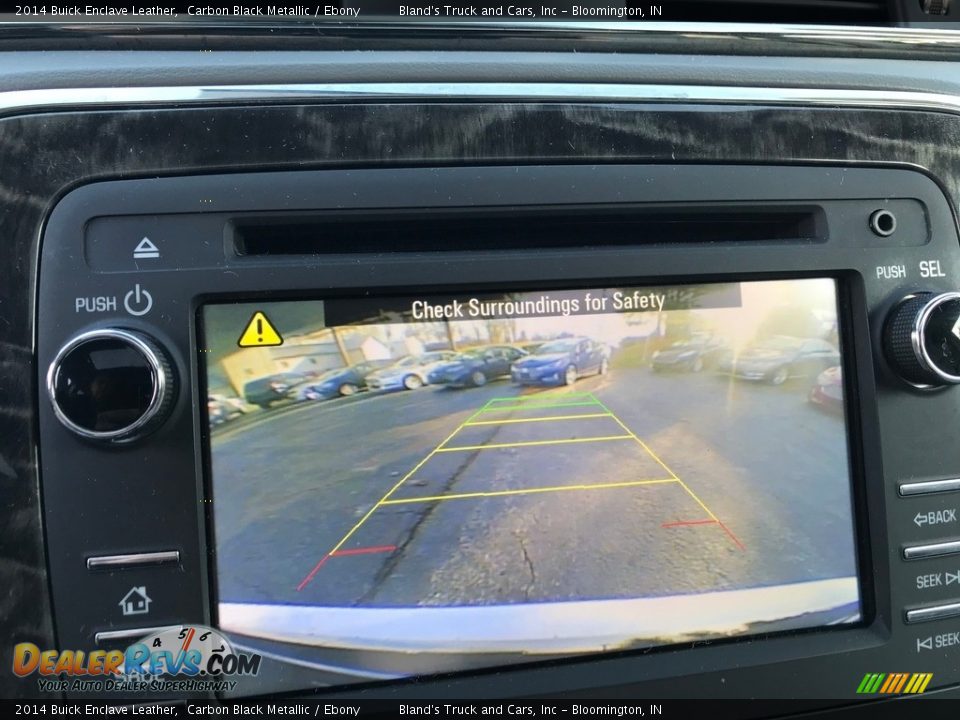 2014 Buick Enclave Leather Carbon Black Metallic / Ebony Photo #34